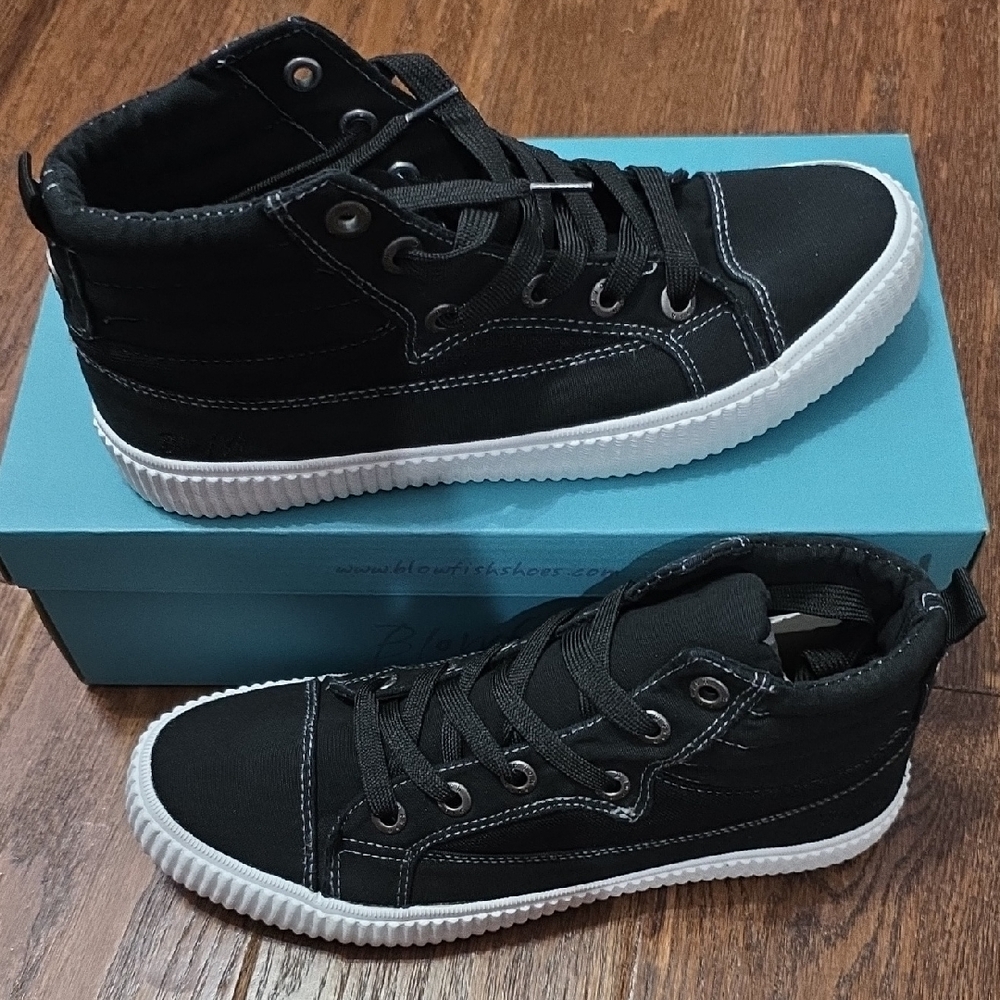 Blowfish Black High-Top Sneakers